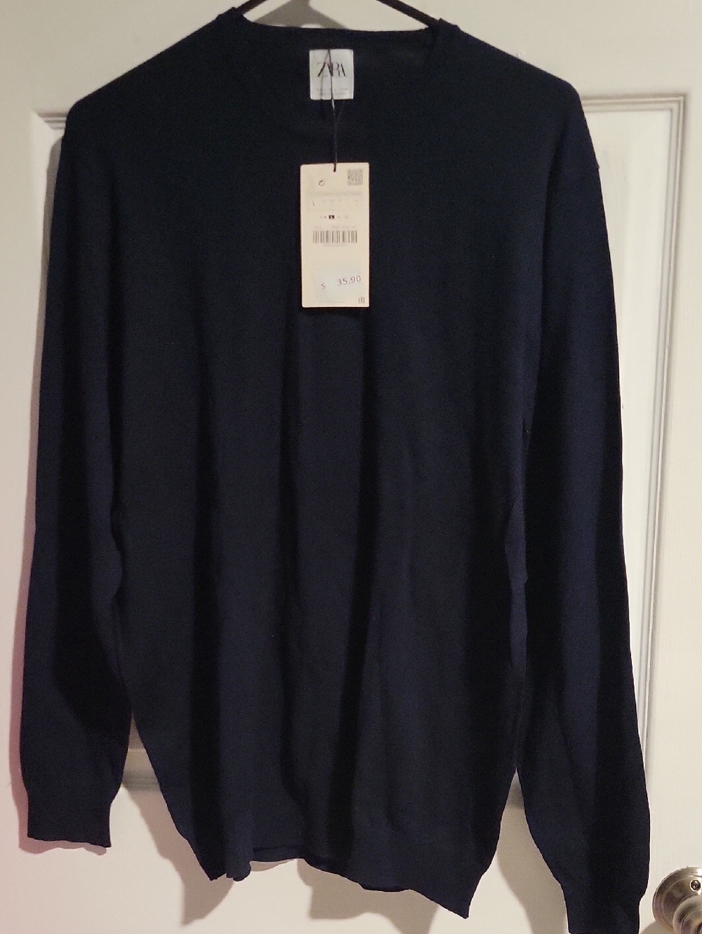 Zara Mens Long Sleeve Top